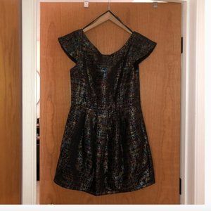 Mink Pink Rainbow Sparkle Dress Large
